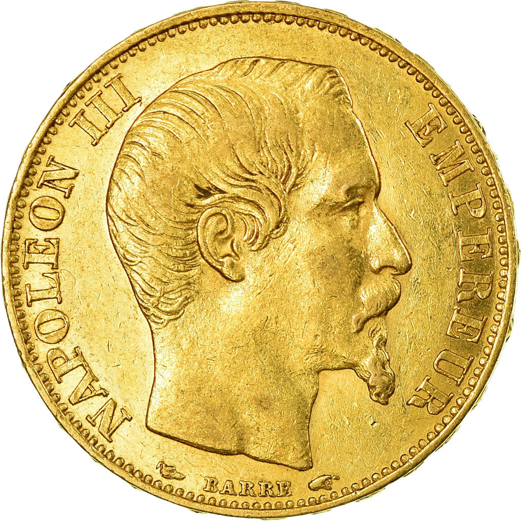 Monnaie, France, Napoleon III, Napoléon III, 20 Francs, 1854, Paris, TTB+, Or