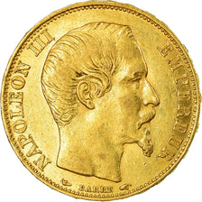 Monnaie, France, Napoleon III, Napoléon III, 20 Francs, 1854, Paris, TTB+, Or