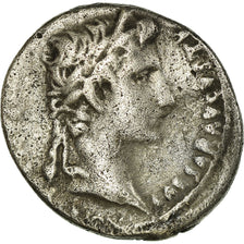 Moneta, Augustus, Denarius, Lyon - Lugdunum, MB+, Argento, RIC:207