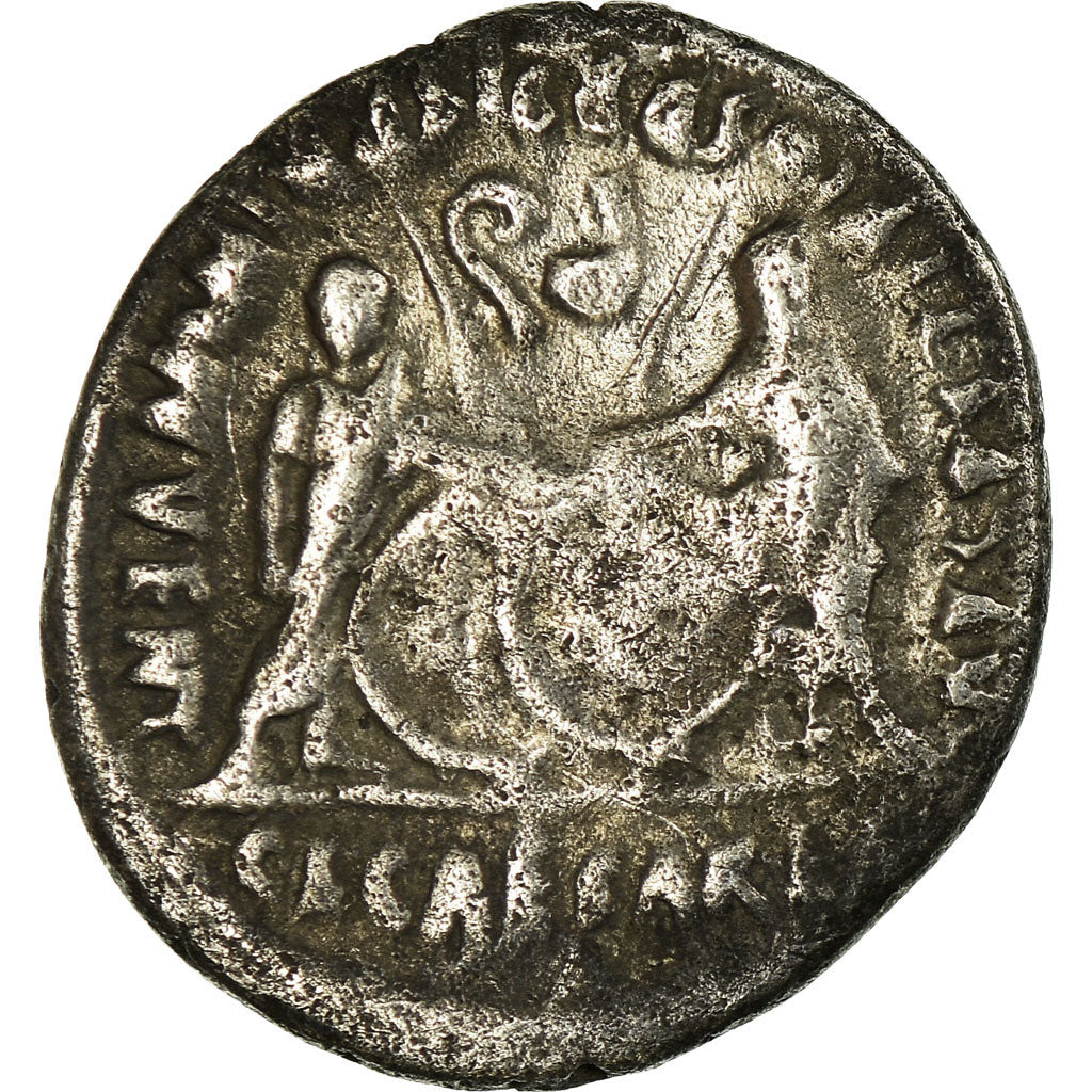 Moneta, Augustus, Denarius, Lyon - Lugdunum, MB+, Argento, RIC:207