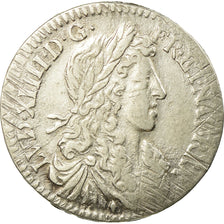 Moneda, Francia, Louis XIV, 1/12 Écu au buste juvénile, 1/12 ECU, 10 Sols