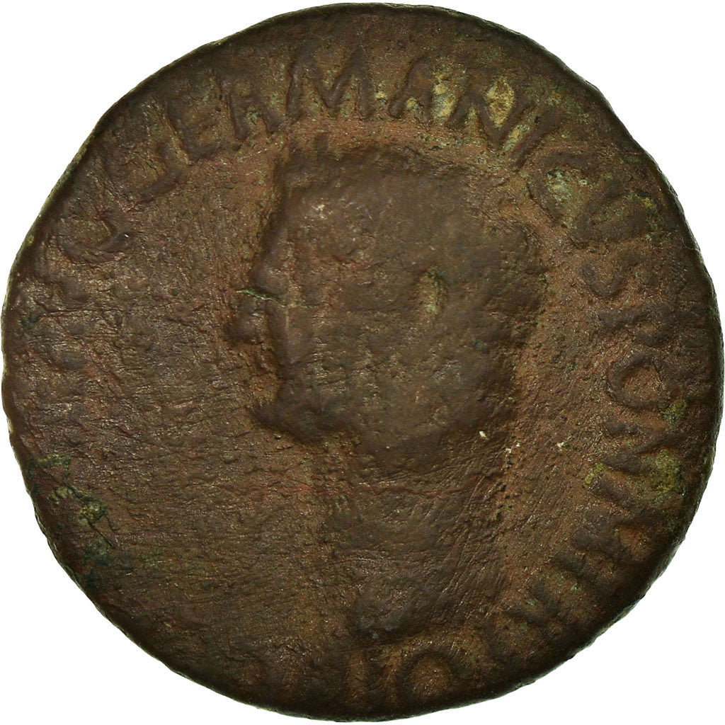 Münze, Caligula, As, Rome, Countermark, S, Bronze, RIC:38