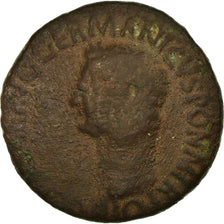 Münze, Caligula, As, Rome, Countermark, S, Bronze, RIC:38