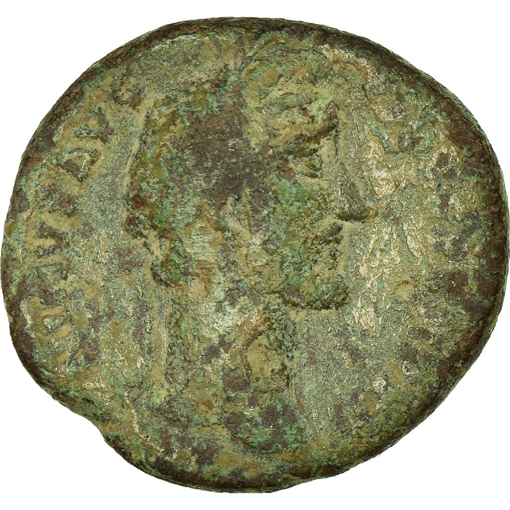 Moneda, Antoninus Pius, As, Roma, BC+, Cobre, RIC:862