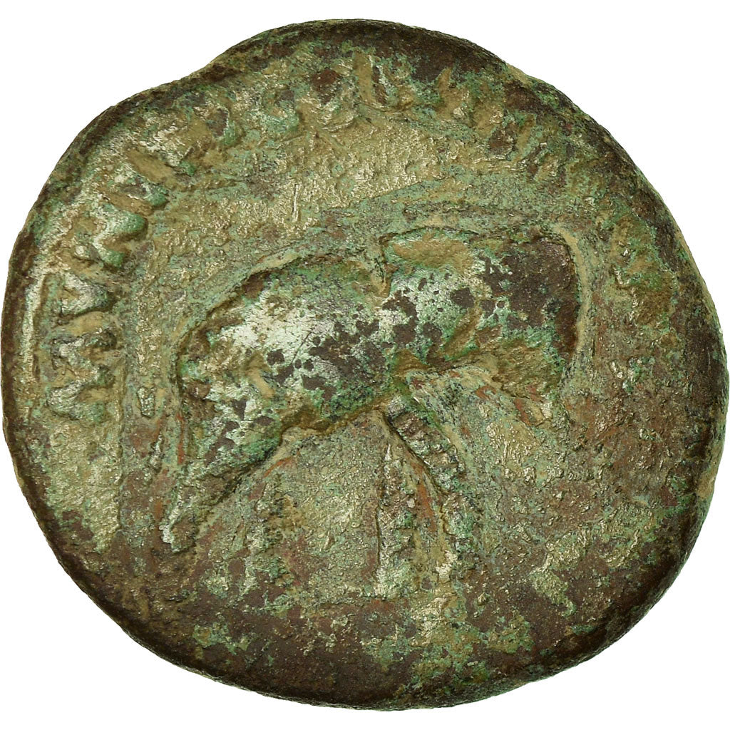 Moneda, Antoninus Pius, As, Roma, BC+, Cobre, RIC:862