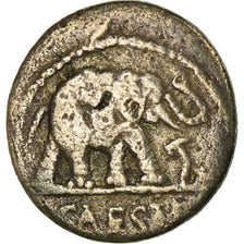 Moneta, Julius Caesar, Denarius, MB, Argento, Crawford:443/1