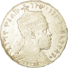 Coin, Ethiopia, Menelik II, Birr, 1892, F(12-15), Silver, KM:19