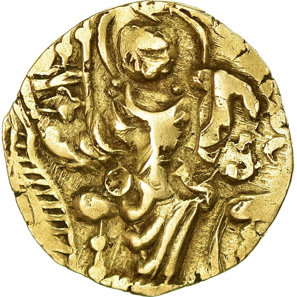 Coin, Kushan Empire, Gadahasa, Dinar, 345-502, VF(30-35), Gold