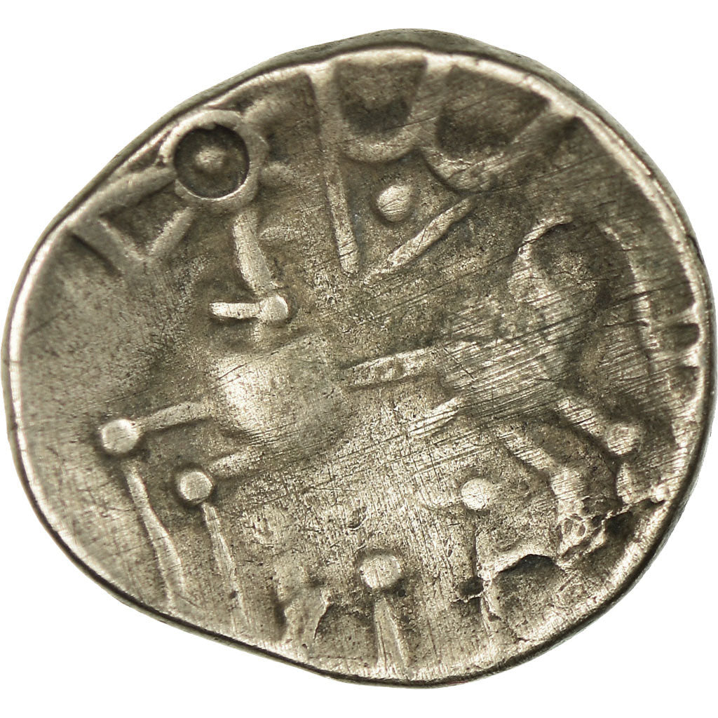 Coin, Elusates, Drachm, 125-75 BC, EF(40-45), Silver, Feugère & Py:ELU-3587