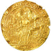 Monnaie, France, Flandre, Louis II de Mâle, Chaise d'or, TB+, Or, Boudeau:2226