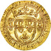 Munten, Frankrijk, Charles VII, Ecu d'or, Tournai, FR, Goud, Duplessy:511E