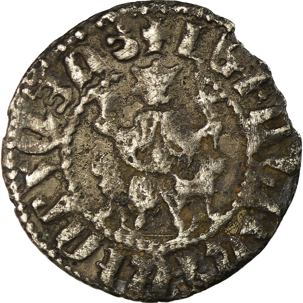 Moneda, Armenia, Levon I, Tram, 1198-1219 AD, BC+, Plata