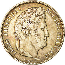 Munten, Frankrijk, Louis-Philippe, 5 Francs, 1841, Strasbourg, FR, Zilver