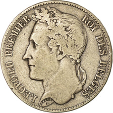 Coin, Belgium, Leopold I, 5 Francs, 5 Frank, 1848, VF(20-25), Silver, KM:3.2
