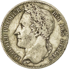 Coin, Belgium, Leopold I, 5 Francs, 5 Frank, 1849, VF(30-35), Silver, KM:3.2