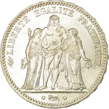 Coin, France, Hercule, 5 Francs, 1875, Paris, MS(60-62), Silver, KM:820.1