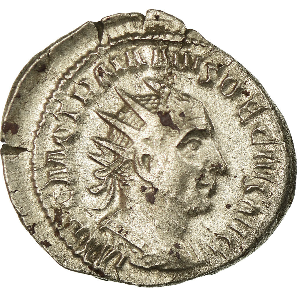Moneta, Trajan Decius, Antoninianus, Rome, BB+, Biglione, Cohen:16