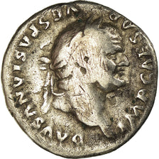 Monnaie, Vespasien, Denier, Rome, TB+, Argent, RIC:777