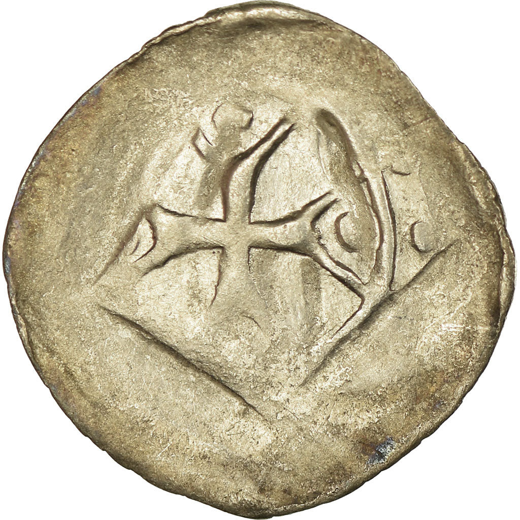 Moneda, Estados alemanes, Eberhard II, Händleinheller, 1344-1392, Württemberg