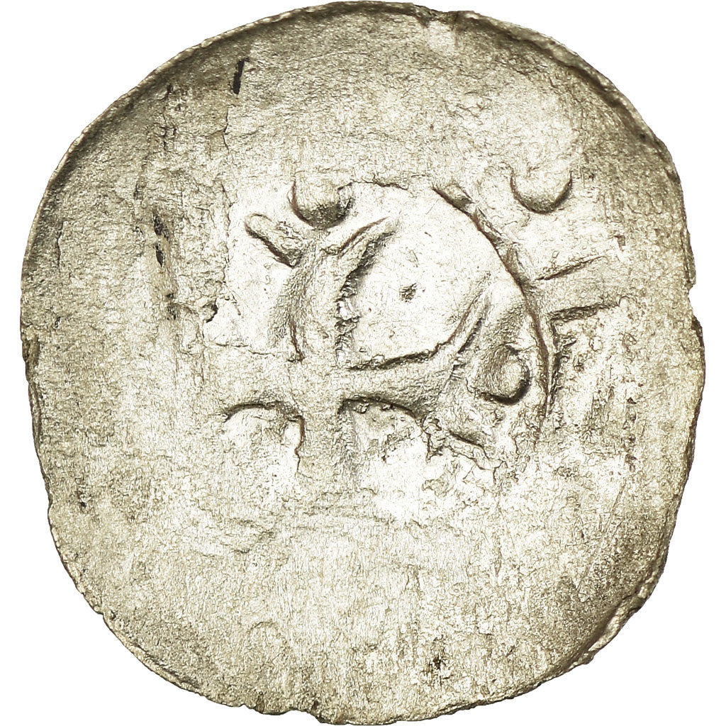 Coin, German States, Eberhard II, Händleinheller, 1344-1392, Württemberg