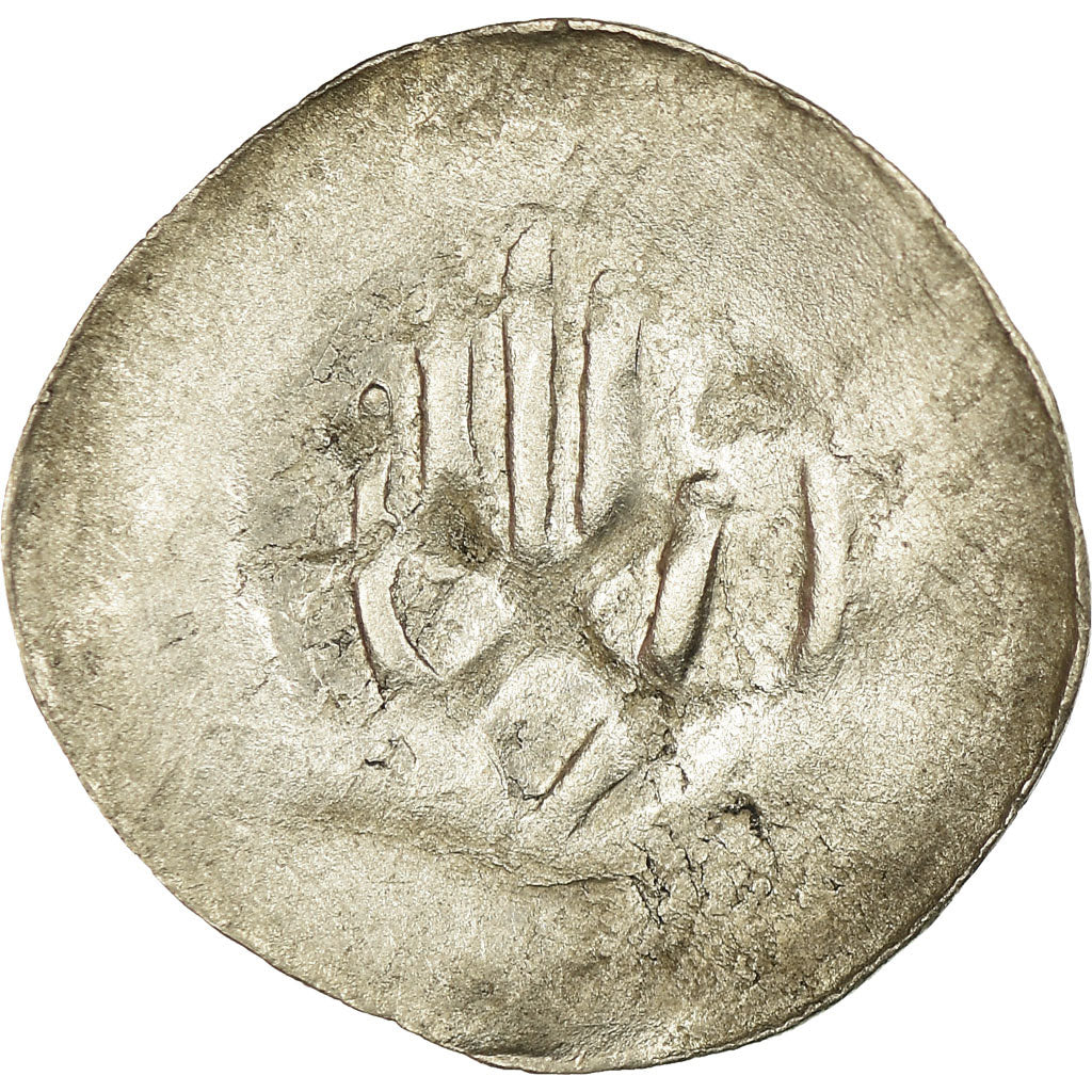 Moneta, Stati tedeschi, Eberhard II, Händleinheller, 1344-1392, Württemberg
