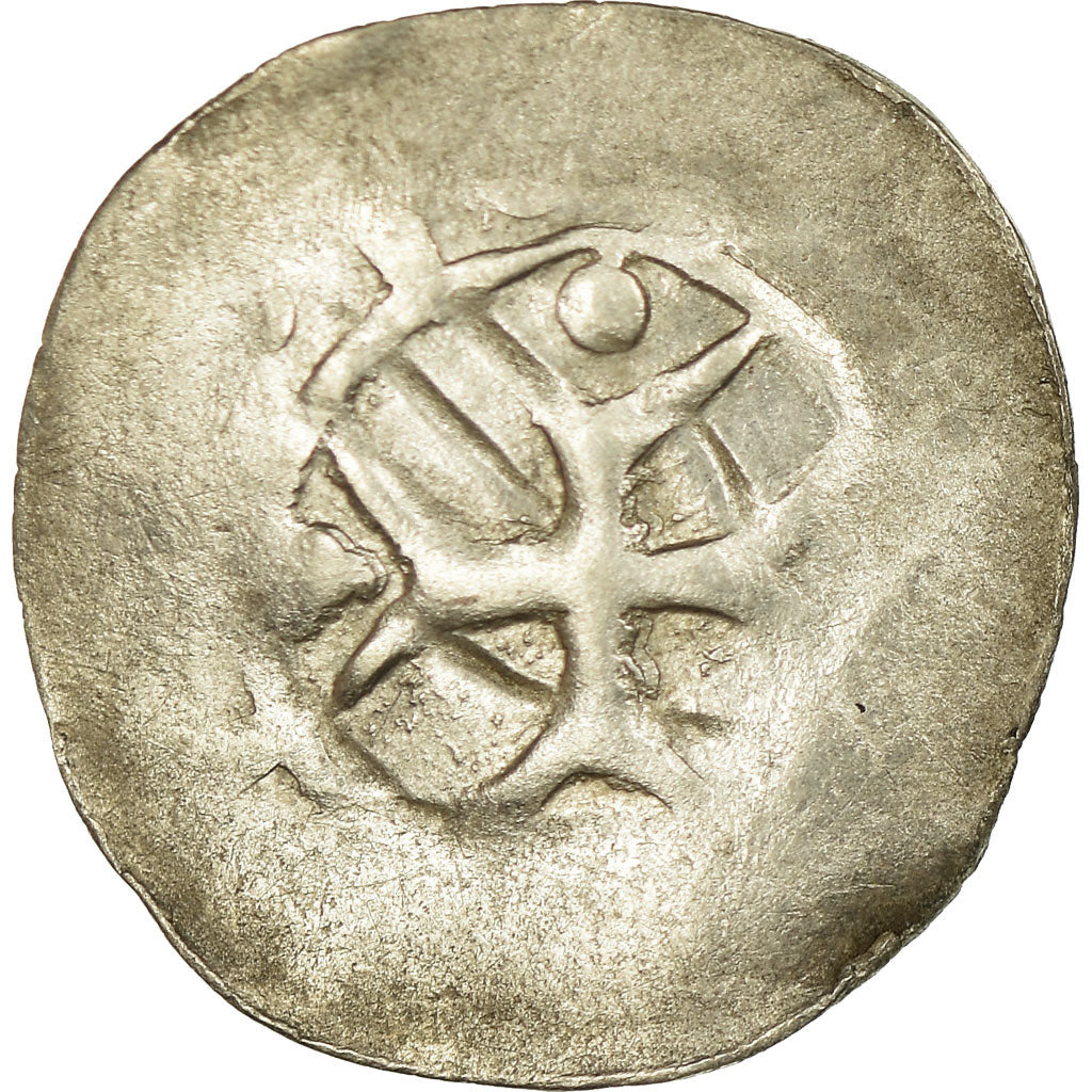 Moneta, Stati tedeschi, Eberhard II, Händleinheller, 1344-1392, Württemberg