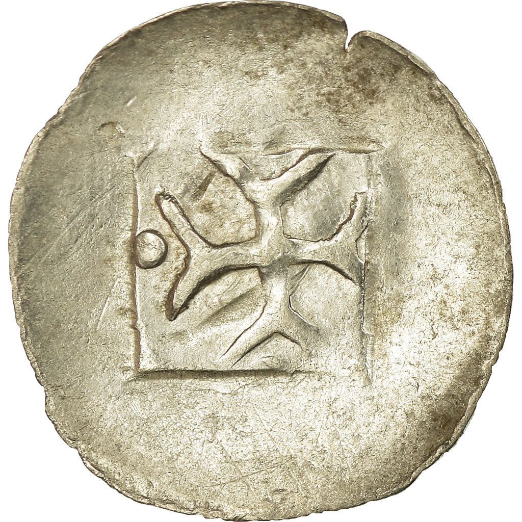 Coin, German States, Eberhard II, Händleinheller, 1344-1392, Württemberg