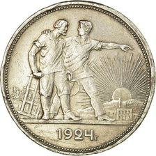 Coin, Russia, Rouble, 1924, AU(55-58), Silver, KM:90.1