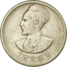 Monnaie, Éthiopie, Haile Selassie I, 50 Cents, Hamsa Santeem, 1943, TB, Argent