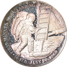 Zwitserland, Medaille, Apollo 11, Amstrong, Aldrin, Collins, Sciences &
