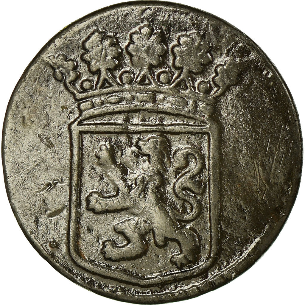 Coin, NETHERLANDS EAST INDIES, 1/2 Duit, 1749, Dordrecht, EF(40-45), Copper