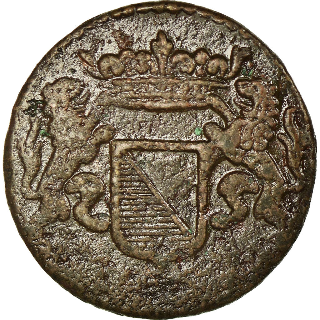 Coin, Netherlands, UTRECHT, Duit, 1667, Utrecht, VF(20-25), Copper, KM:44