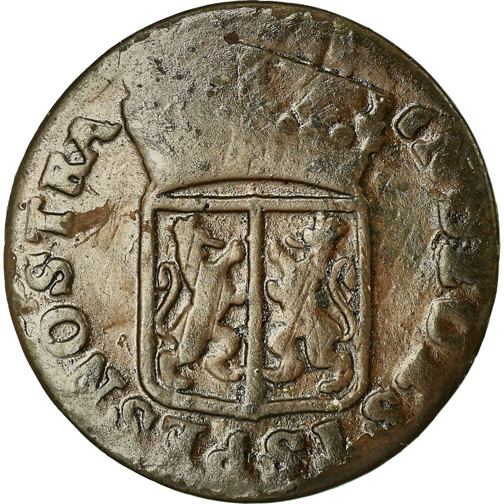 Coin, Netherlands, GELDERLAND, Duit, 1765, VF(20-25), Copper, KM:93