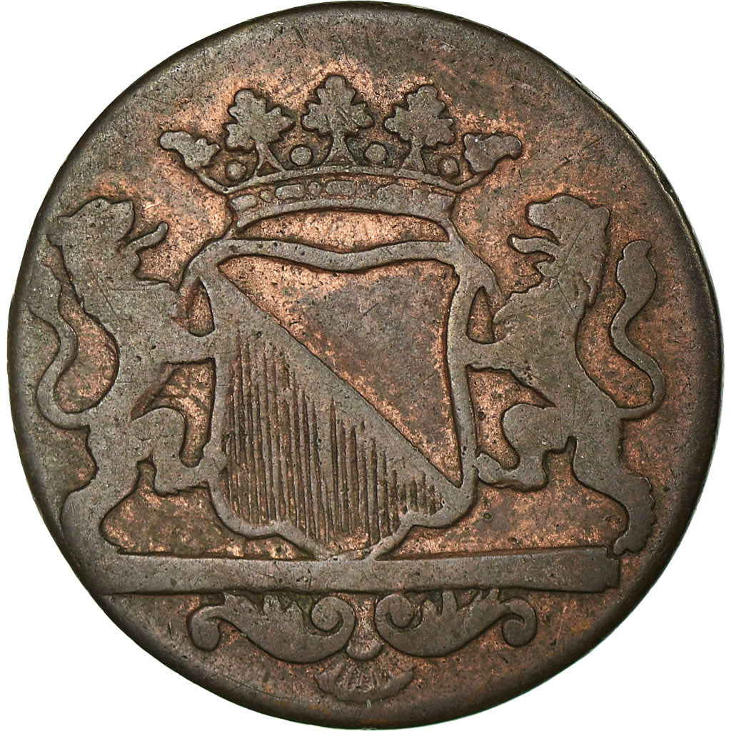 Coin, Netherlands, UTRECHT, Duit, 1788, Utrecht, VF(30-35), Copper, KM:91