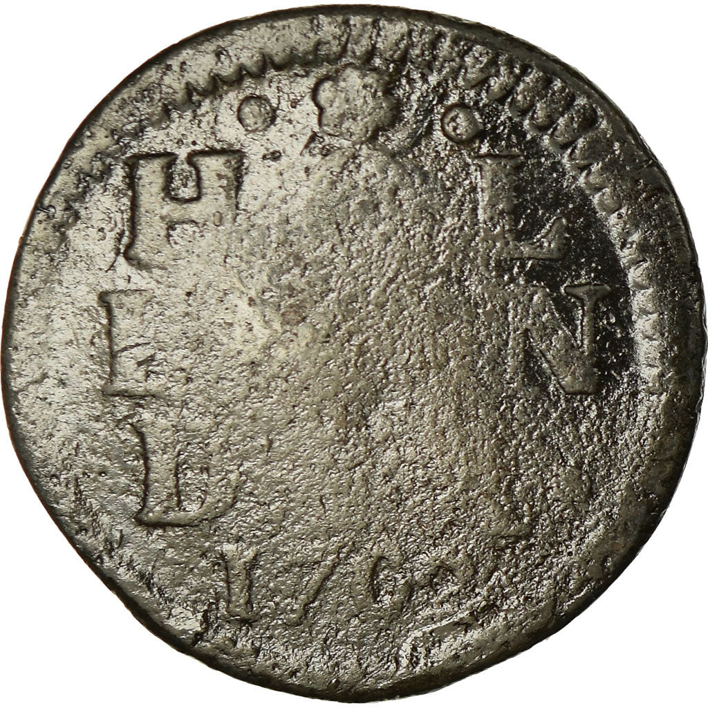 Coin, Netherlands, HOLLAND, Duit, 1702, VF(20-25), Copper, KM:80