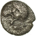 Moneda, Ionia, Miletos, Obol, 510-494 BC, Miletos, BC+, Plata
