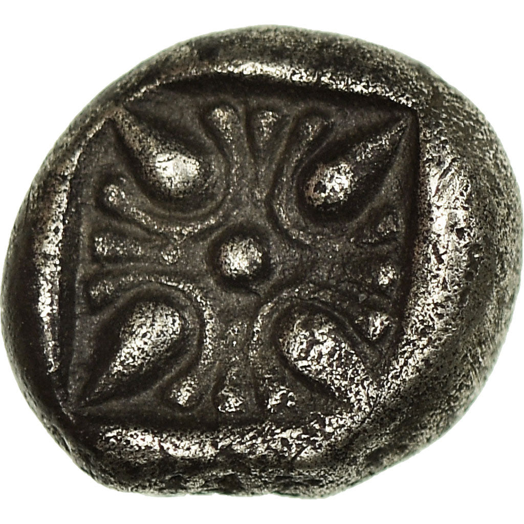 Coin, Ionia, Miletos, Obol, 510-494 BC, Miletos, VF(30-35), Silver