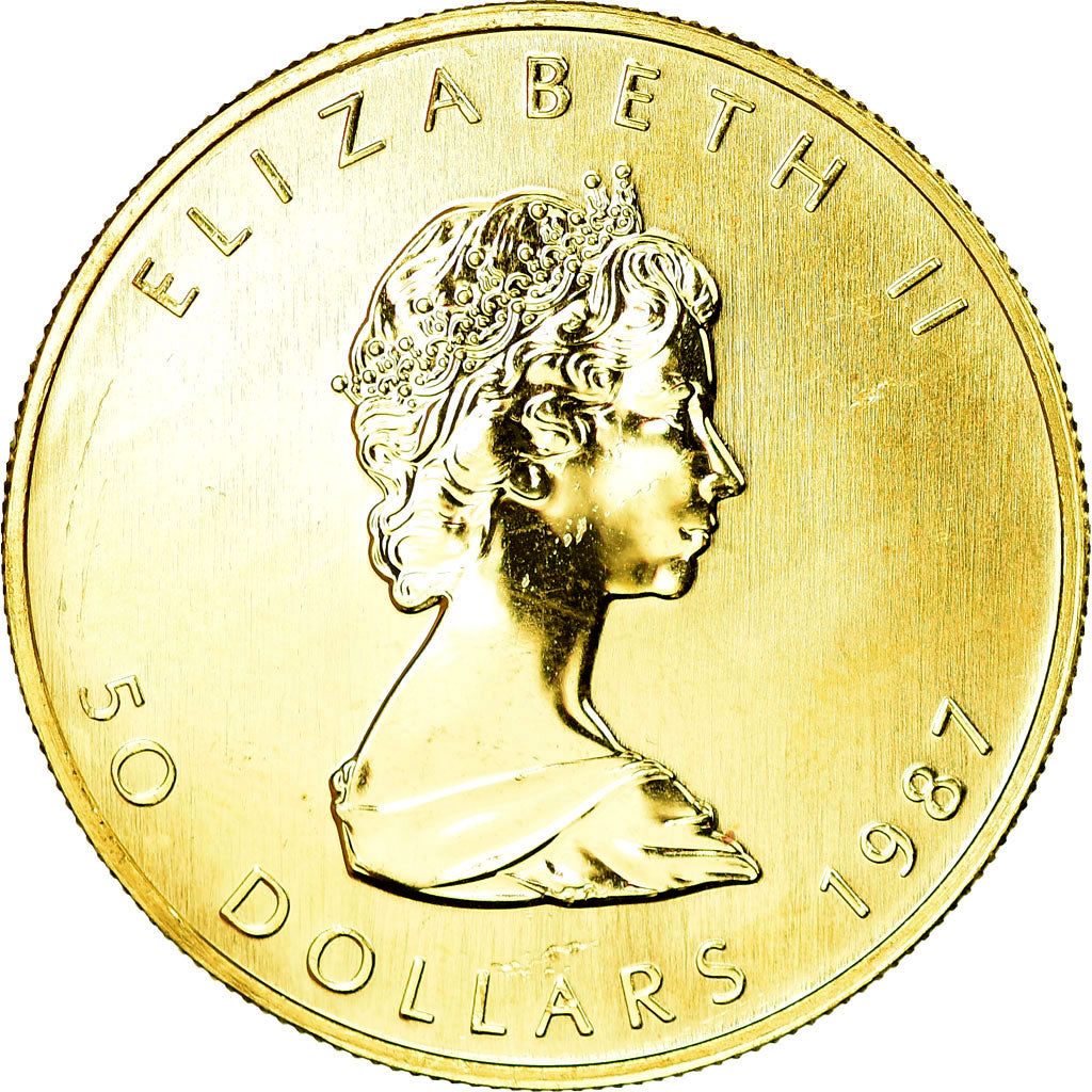 Coin, Canada, Elizabeth II, 50 Dollars, 1987, Royal Canadian Mint, Ottawa