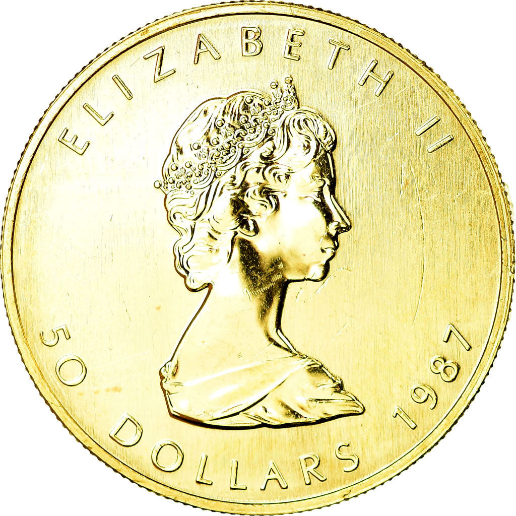 Coin, Canada, Elizabeth II, 50 Dollars, 1987, Royal Canadian Mint, Ottawa
