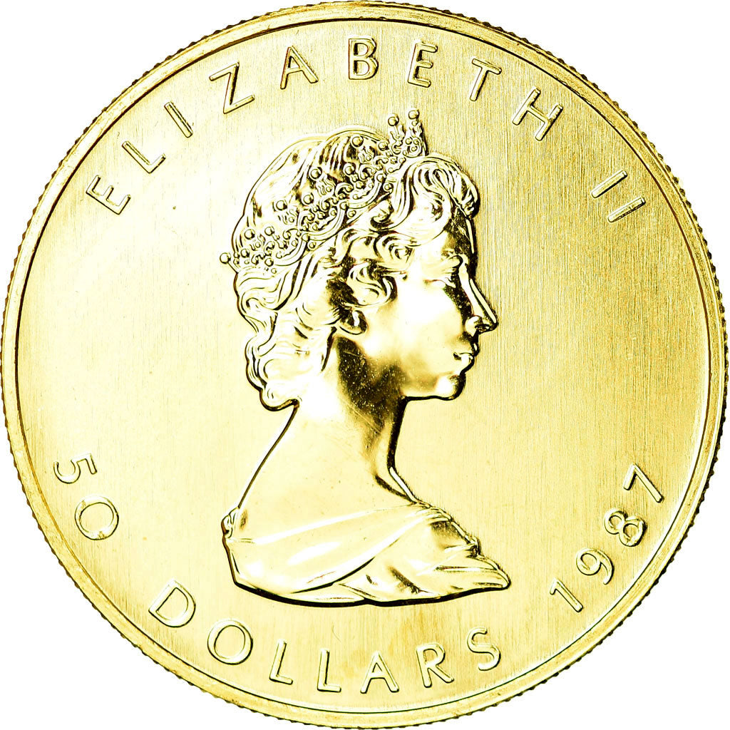 Coin, Canada, Elizabeth II, 50 Dollars, 1987, Royal Canadian Mint, Ottawa