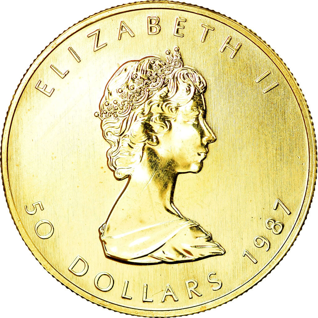 Coin, Canada, Elizabeth II, 50 Dollars, 1987, Royal Canadian Mint, Ottawa