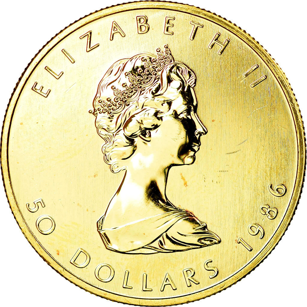 Coin, Canada, Elizabeth II, 50 Dollars, 1986, Royal Canadian Mint, Ottawa