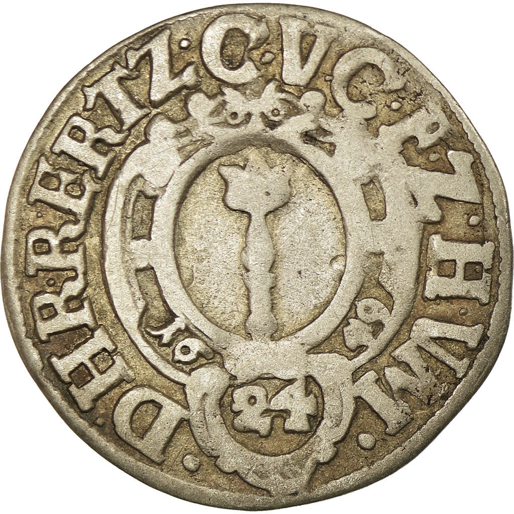 Coin, German States, Friedrich Wilhelm, 1/24 Thaler, Groschen, 1649, VF(20-25)