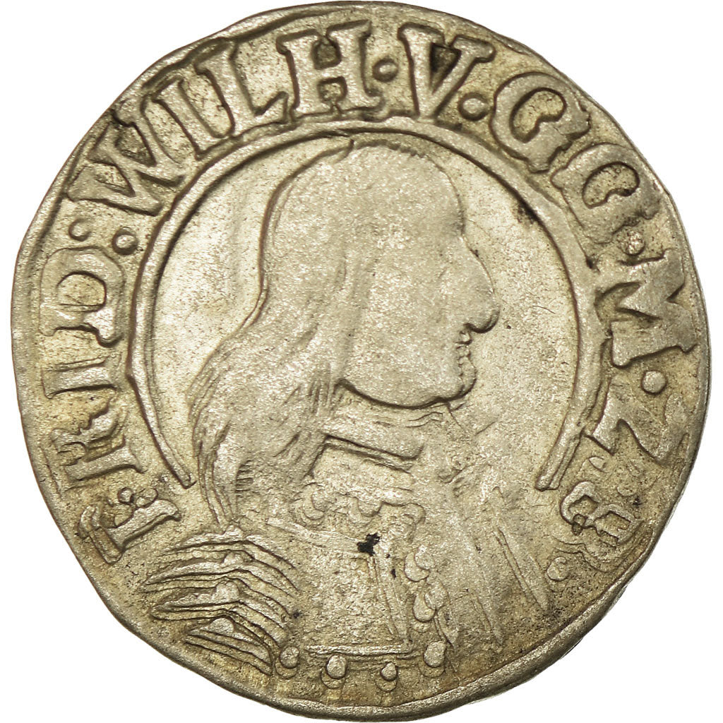 Coin, German States, BRANDENBURG, Friedrich Wilhelm, 1/24 Thaler, Groschen