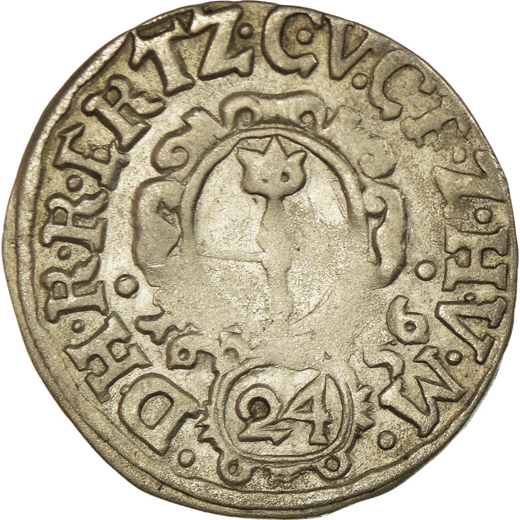 Coin, German States, BRANDENBURG, Friedrich Wilhelm, 1/24 Thaler, Groschen