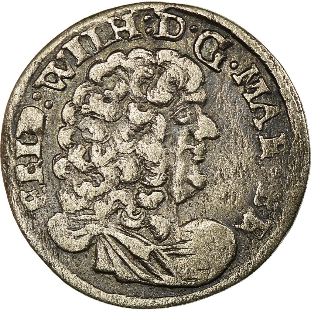 Coin, German States, BRANDENBURG, Friedrich Wilhelm, 1/24 Thaler, Groschen