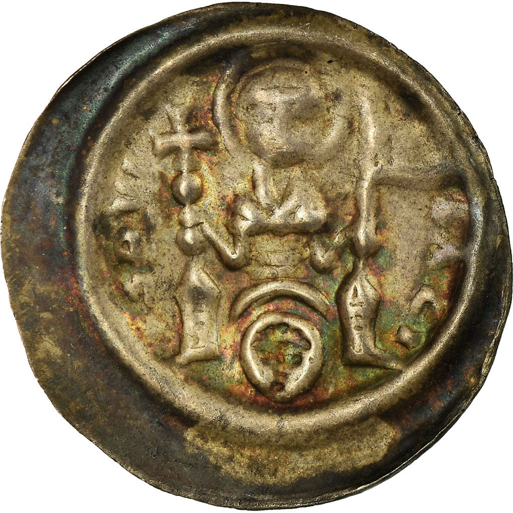 Coin, German States, Ludolf von Kroppenstedt, Bracteate, Magdeburg, EF(40-45)