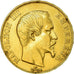 Moneda, Francia, Napoleon III, Napoléon III, 50 Francs, 1859, Paris, MBC, Oro