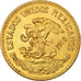 Coin, Mexico, 20 Pesos, 1918, Mexico City, AU(55-58), Gold, KM:478
