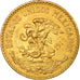 Munten, Mexico, 20 Pesos, 1918, Mexico City, PR, Goud, KM:478